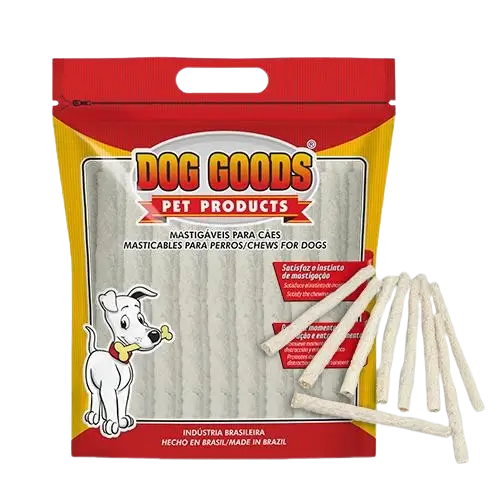 Palitinhos Rígidos para Cães 5×8 (médios) – Sabor Natural. Pacote econômico de 1kg.